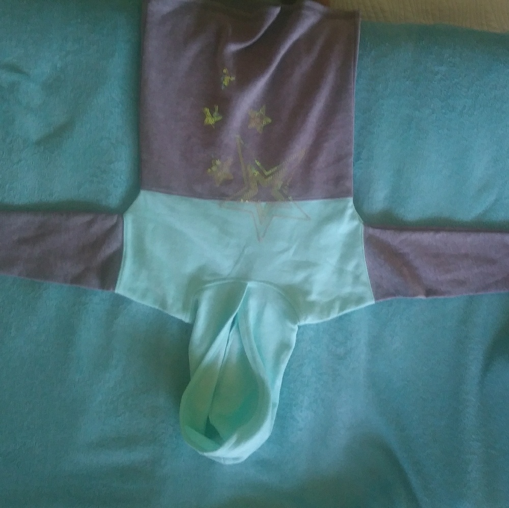 *New*Teal&Gray Hoodie